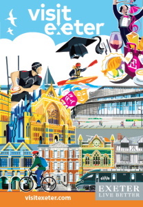 Visit Exeter Map 2022
